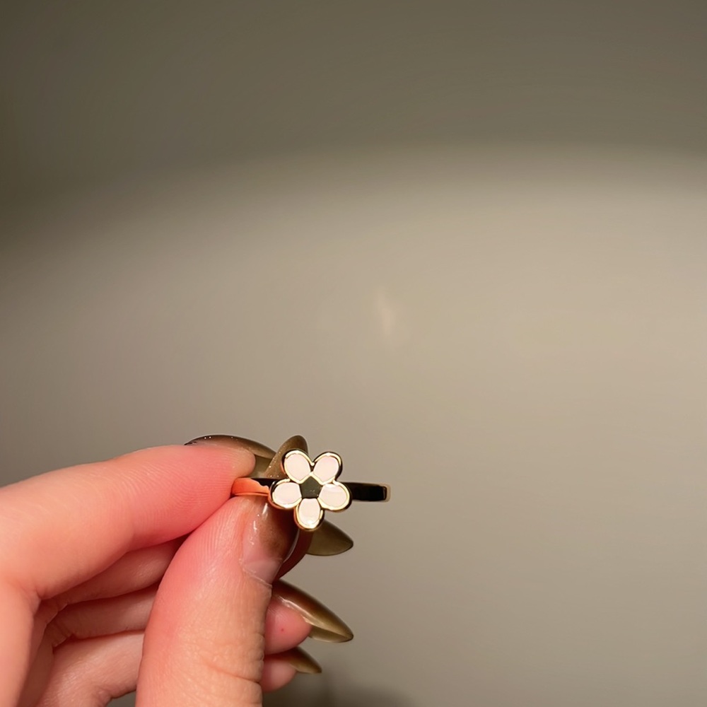Marc by Marc Jacobs Daisy gold plated ring - Picture 3 of 6